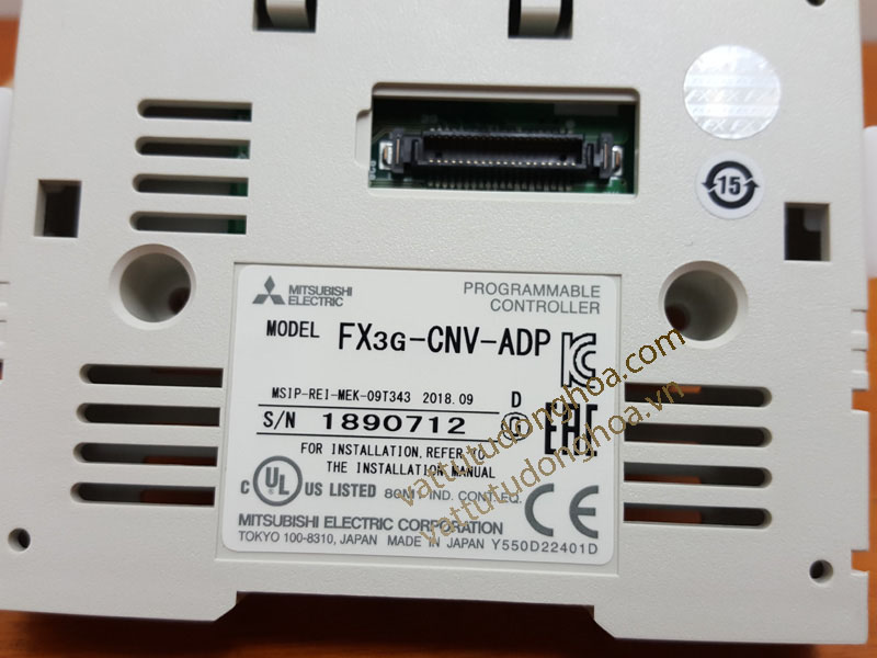 Mô Đun Mở Rộng Kết Nối Mitsubishi FX3G-CNV-ADP - Tự động hoá Quận